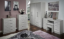 York Bedroom Furniture - 4 Colour Options